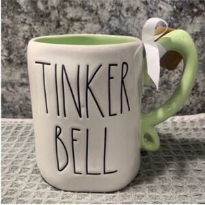 NWT Rae Dunn x Disney’s Peter Pan TINKER BELL Mug